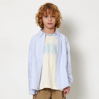 MaritheFrancoisGirbaud ENFANT 兒童刺繡牛津襯衫