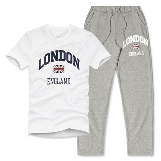 YTCLOSET G-Land 大尺碼短袖運動服上下套裝