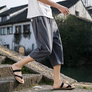 男款MA夏季寬鬆7分褲