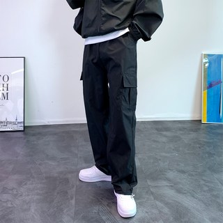 콘피아르 남성용 가볍고 시원한 카고 밴딩 스트링 팬츠 TC9517