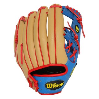 Wilson 韓版 A360 11.5吋 內野手套 右投用 WBK2436BL01115R, 1個, 金黃色