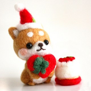 ARTJOY DIY羊毛氈套組, 1套, 新年禮物 小狗