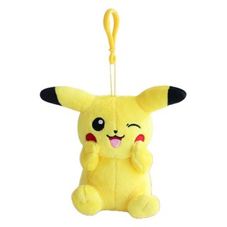 寶可夢 眨眼皮卡丘 絨毛玩偶 13cm, 1個, 混色