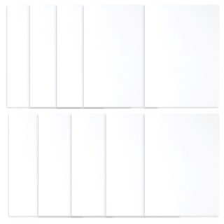 O-ON PVC發泡板 1mm, 10個, 白色