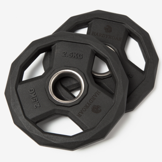 HARDYROAR 槓鈴重量片健身槓鈴重量片, 2個, 2.5kg, 混合色