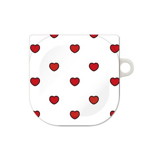 프루그나 디자인 하트별달 갤럭시 버즈 프로/버즈 라이브 / 버즈2 케이스, 하트