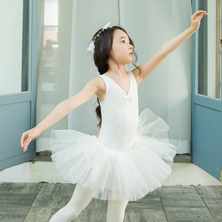 pied a terre 女童大肩帶芭蕾舞短裙