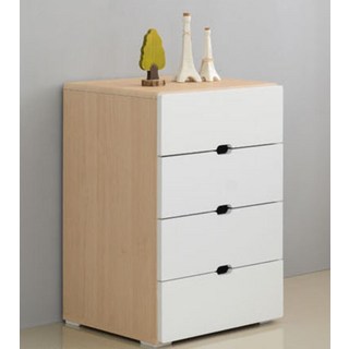 Jd Furniture 羅米斗櫃, 楓白, 4個