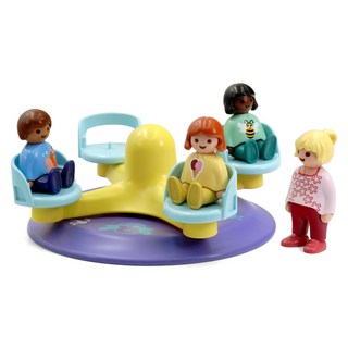 Playmobil 摩比人 1.2.3 旋轉木馬公仔 71324, 1個