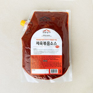고추명가 제육볶음 소스, 2kg, 1개