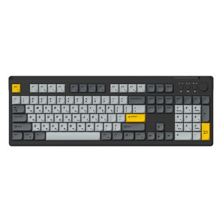 한성컴퓨터 OfficeMaster 유무선 저소음 멤브레인 키보드, Space Black, GK104