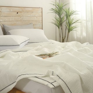 시어서커 접촉냉감 라인 여름이불세트