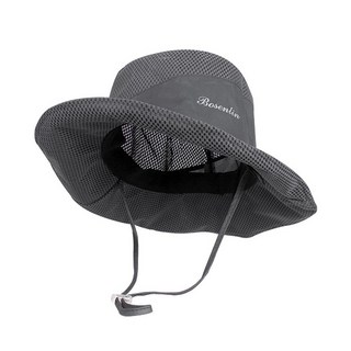 Capgear 戶外網眼鋼絲登山帽 CG041, 灰色的