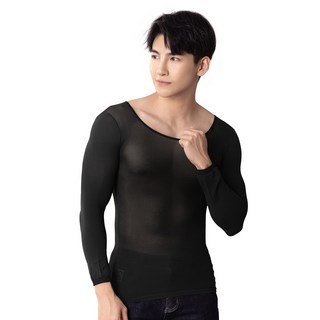 GIAT 吉亞特 男款 石墨烯彈力保暖發熱衣 台灣製