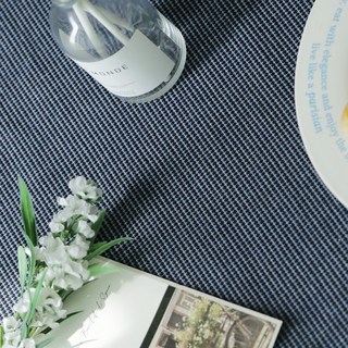 CASA VERDE Cheonpam 寬幅 20支色織棉 Even 布料 3碼 1479, 1個, 海軍藍