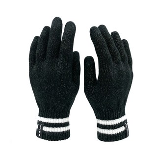 K2 Safety 針織運動手套2, 黑色