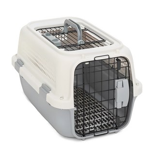 Ding Dong Pet 粉彩寵物外出籠, 1組, 灰色