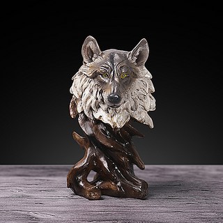 復古叢林動物擺飾, 狼