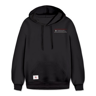 YTCLOSET 指南針特厚雙面棉連帽T恤