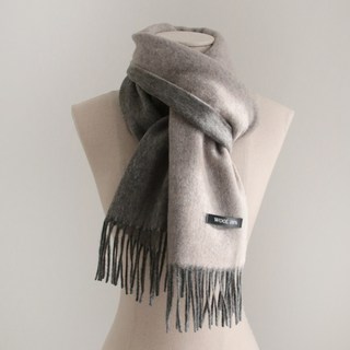 Vavisoo Roost 雙面100%羊毛流蘇圍巾