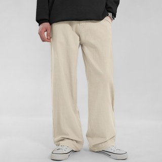 남성용 프리미엄 세미 와이드 코튼 팬츠 P3134