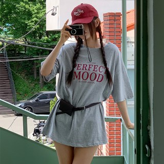 프롬미스 女款風格寬鬆版短袖T恤