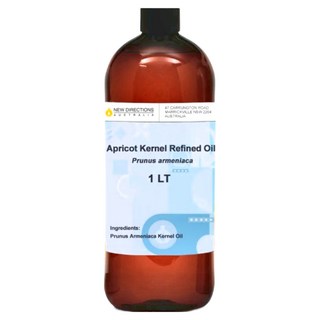 NEW DIRECTIONS 新方向 基底油/按摩油/保濕油/基礎油/杏桃核仁油, 1個, 1L