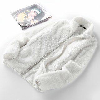 라라티나 여성용 베레나 플리스 뽀글이 후리스 기모 집업 자켓