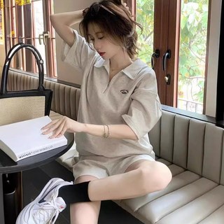 PEONIST 半拉鍊領運動風兩件式套裝