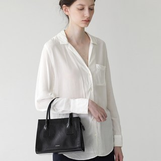 ANODDS Rota方形皮革托特包