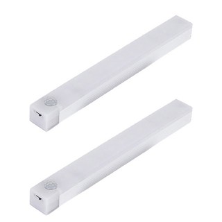 LED磁吸人體感應燈 20cm 暖光, 2個