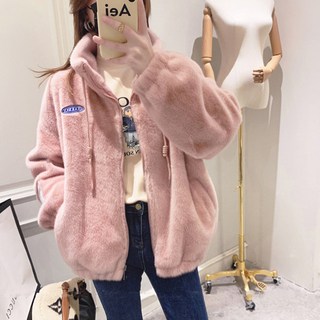 Banyastory 女款 日常 冬季 羊羔毛外套 PP124