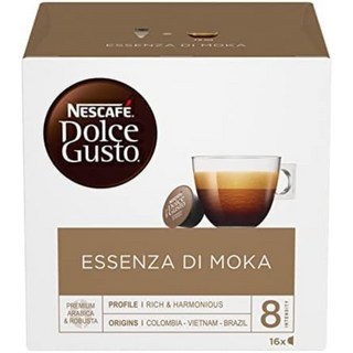 NESCAFE 雀巢咖啡 Dolce Gusto 義式摩卡咖啡膠囊, 9g, 16個裝, 1組