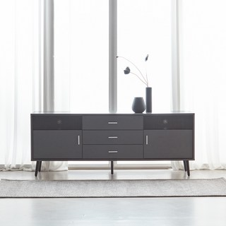 파로마 이반 캐비닛 TV 거실장, 그레이