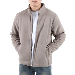 男款羊羔絨刷毛高領拉鍊夾克 YDHL701