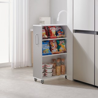 컨실 냉장고 틈새 수납장, Gray