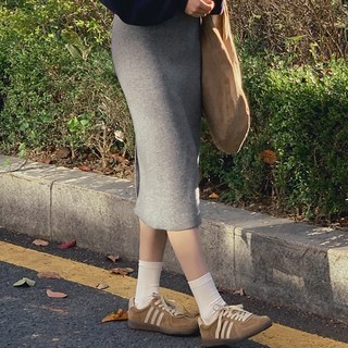 Another Twee Melive鬆緊腰帶針織裙 tsk0708