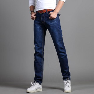 Goodif 男士直筒商務休閒牛仔褲