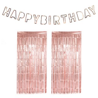 Partyhae 紙雕裝飾組, 1套, 玫瑰金