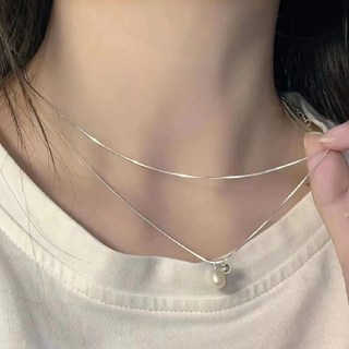 Be Our Guest 女性雙層珍珠項鍊