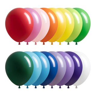 Joy Balloon 彩虹混合氣球 13cm, 隨機出貨, 100個