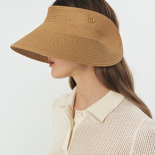 헤지스 로고장식 라피아햇