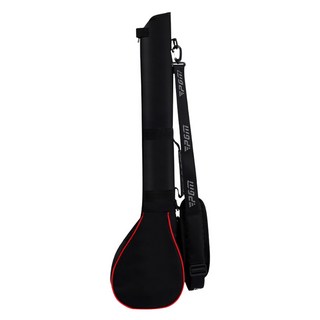 PGM Golf 高爾夫球折疊小槍包 可裝球杆 3支 PG156, 黑色 + 紅色, 1個