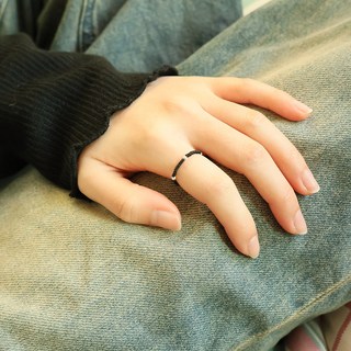 女款Lejia銀結戒指