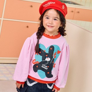 Firstblue 女童愛心兔子T恤