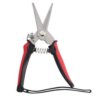 TRENY 舒適不鏽鋼園藝修枝剪 直嘴, 1支