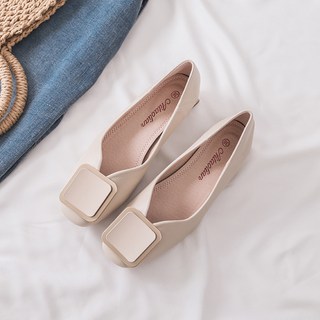 WINWIN COMPANY TheThe 寬版扣環婚禮平底鞋 YT_RC1198