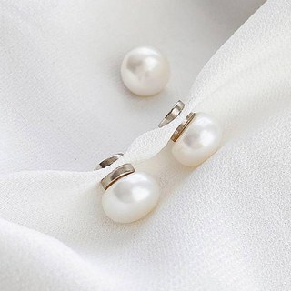 gelluna 女款 珍珠磁吸耳夾 6mm P-59