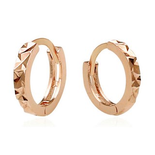 女性用 14K 金針鏡面耳環 MS513