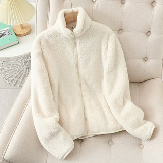 포플러앤씨 여성용 그레인트 후리스 빅사이즈 점퍼 P25WJP091704